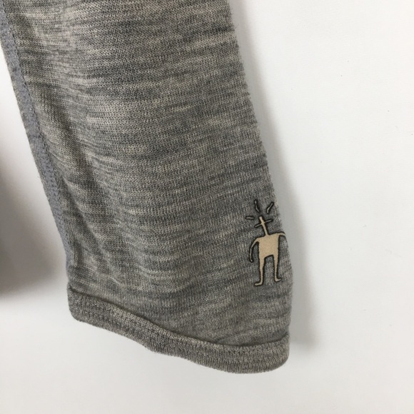 Smartwool PhD Wool Top Long Sleeve Half Zip Pullover Women's Sz Small Black Gray - Picture 7 of 13